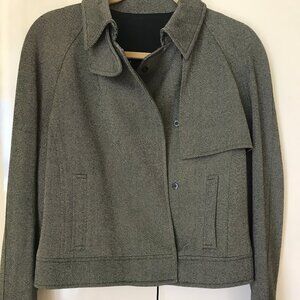 Women designer hand made jacket. Vintage 1986. Made In Paris. S-M